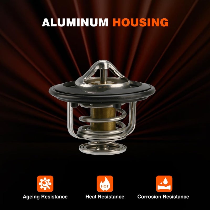 Techie Engine Thermostat 19301-PAA-306 Compatible with Honda Civic 1991-2003,Accord 1990-2002,CR-V 1997-2001 for Acura Integra 1990-2001,Acura Legend 1986-1990,Replace for 19301PLC315 - Image 5